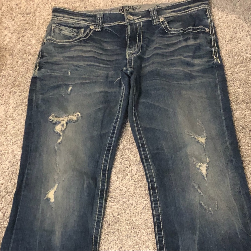 Buckle Black Jeans